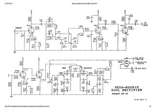 Boogie Dual Rectifier schematic circuit diagram